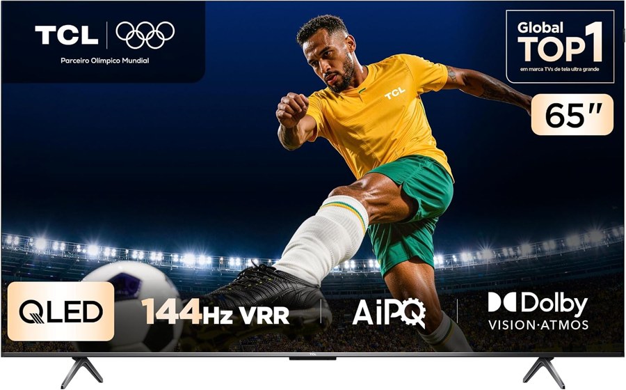 TCL QLED Smart TV 65" 65P8K 4K UHD Google TV