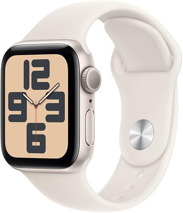 Apple Watch SE GPS 40mm • Estelar • Pulseira P/M