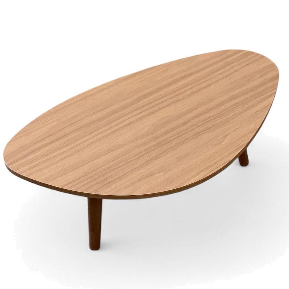 Mesa de centro orgânica Mel 90 cm