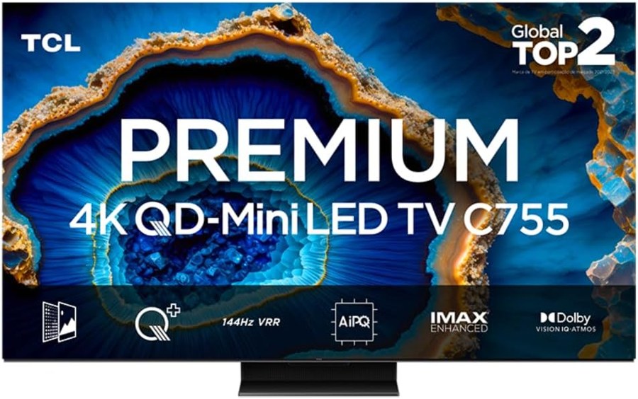TCL 75" QLED Mini LED 4K C755 144Hz