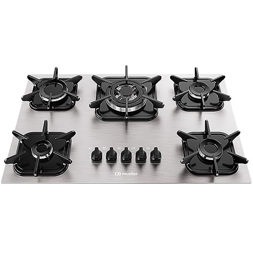Cooktop Mueller 5 Bocas MCG5BK