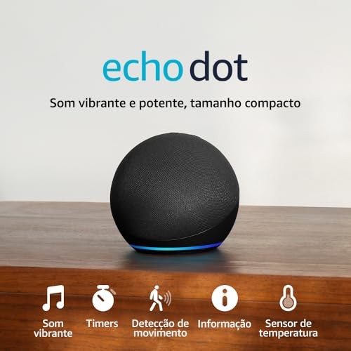Echo Dot 5ª geração Smart speaker com Alexa