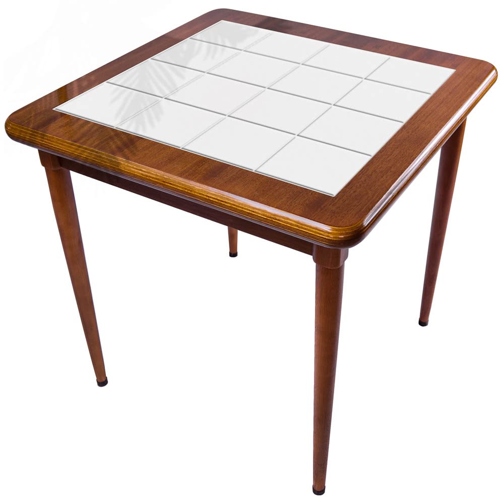 Mesa de jantar quadrada Empório Tambo 80 cm