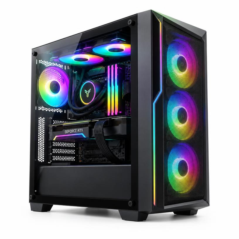 PC Gamer Ryzen 7, RTX 4070, 32GB, SSD 1TB, RGB